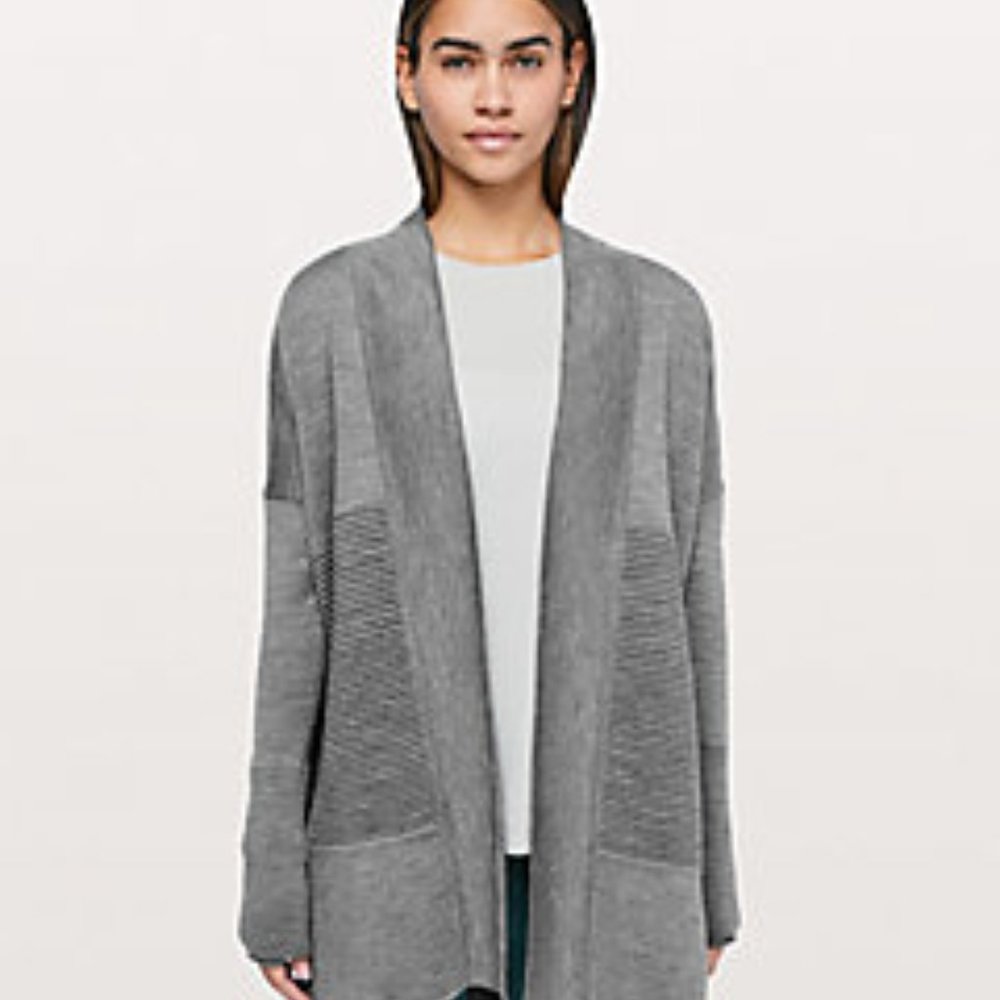 Lululemon Sit In Lotus Wrap II - Heathered Gray